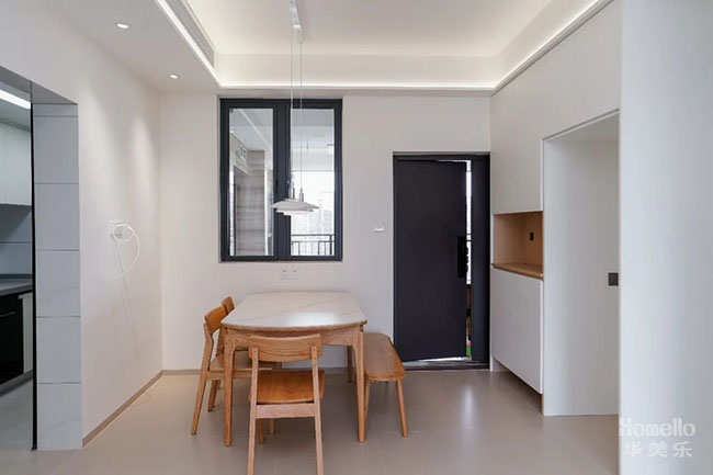 89㎡二居室，原木簡約風搭配實用主義軟裝，打造精致雅居